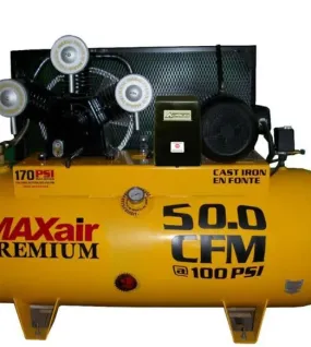 Eagle Compressor MAXair 120 Gallon 10 HP Stationary Air Compressor – Industrial Horizontal Air Compressor