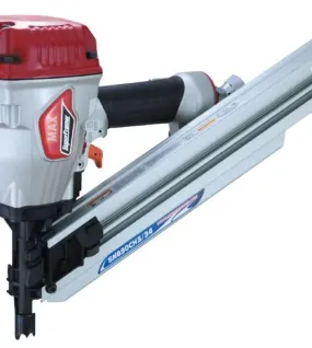 MAX USA 34 Degree Framing Nailer SN890CH3/34 – Professional Pneumatic Framing Nail Gun