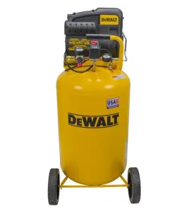 DEWALT 30-Gallon Portable 155-PSI Electric Vertical Air Compressor – Heavy-Duty Jobsite Compressor