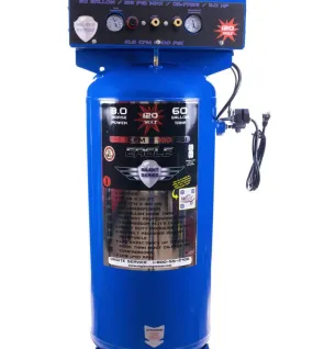 Eagle Compressor Silent Series 60 Gallon Electric Portable Air Compressor – Ultra Quiet Oil-Free Compressor