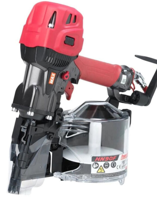 MAX USA PowerLite High Pressure Coil Framing Nailer HN90F – 15 Degree Pneumatic Framing Nail Gun MAX USA PowerLite High Pressure Coil Framing Nailer HN90F – 15 Degree Pneumatic Framing Nail Gun