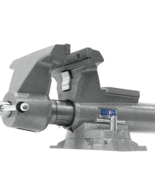 Wilton Mechanics Pro Vise 10-Inch Jaw Width with 360° Swivel Base – 12-Inch Jaw Opening (28814 / 8100M) Wilton Mechanics Pro Vise 10-Inch Jaw Width with 360° Swivel Base – 12-Inch Jaw Opening (28814 / 8100M)