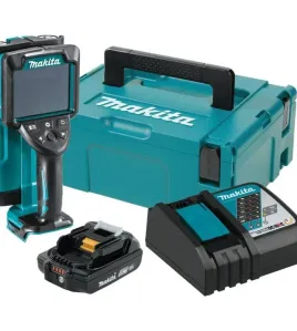 Makita 18V LXT Lithium-Ion Cordless Multi-Surface Scanner Kit (2.0Ah) with Interlocking Storage Case – DWD181R1J