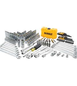 DEWALT 168-Piece Mechanics Tool Set with Socket &amp; Ratchet Kit – DWMT73803