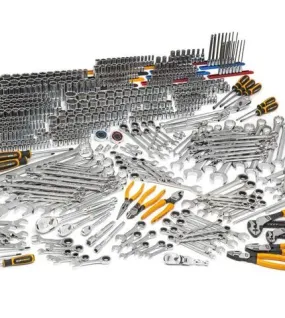 GEARWRENCH 613-Piece Master Mechanics Hand Tool Set – Professional SAE & Metric Tool Kit (89060)