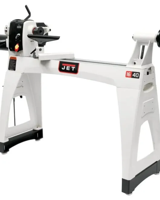JET 16 x 40-Inch Electronic Variable Speed Wood Lathe – 1.5 HP 115V Woodturning Lathe (JWL-1640EVS) JET 16 x 40-Inch Electronic Variable Speed Wood Lathe – 1.5 HP 115V Woodturning Lathe (JWL-1640EVS)