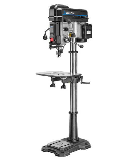 Delta 18-Inch Laser Drill Press with LED Worklight & 16-Speed Belt Drive – 18-900L Delta 18-Inch Laser Drill Press with LED Worklight & 16-Speed Belt Drive – 18-900L
