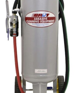 Brut 100 lb Pressure Fed Abrasive Sand Blaster – Heavy-Duty Portable Media Blasting System