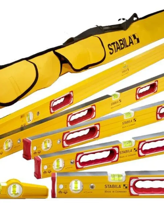 Stabila Type 196 Classic 6 Level Set & Case – Professional Heavy-Duty Spirit Level Kit Stabila Type 196 Classic 6 Level Set & Case – Professional Heavy-Duty Spirit Level Kit