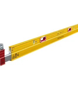 STABILA 7–12 ft Adjustable Plate Level Tool – Professional Heavy-Duty Structural Steel Alignment Level