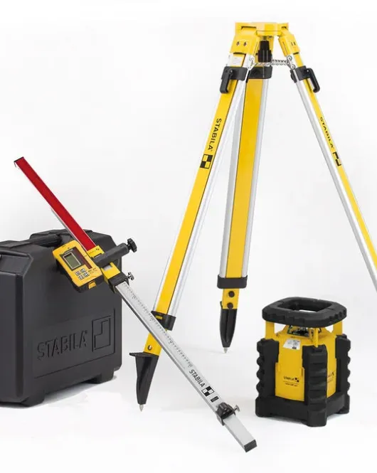 STABILA LAR 300 Rotary Laser Full Set – Professional Self-Leveling Outdoor Construction Laser Kit STABILA LAR 300 Rotary Laser Full Set – Professional Self-Leveling Outdoor Construction Laser Kit