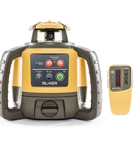Topcon RL-H5A Horizontal Self-Leveling Rotary Laser with LS-80LX (LX80) Detector – Long Range Construction Grade Laser System