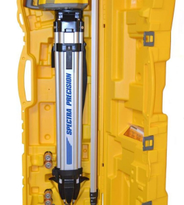 Spectra Precision Laser Level Kit – Professional Self-Leveling Rotary Construction Laser with Receiver