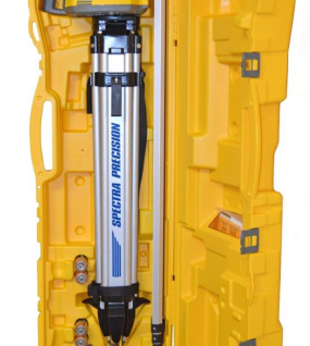 Spectra Precision Laser Level Kit – Professional Self-Leveling Rotary Construction Laser with Receiver