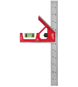 Milwaukee 12-Inch Magnetic Combination Square – Precision Layout &amp; Marking Tool for Metal and Woodworking