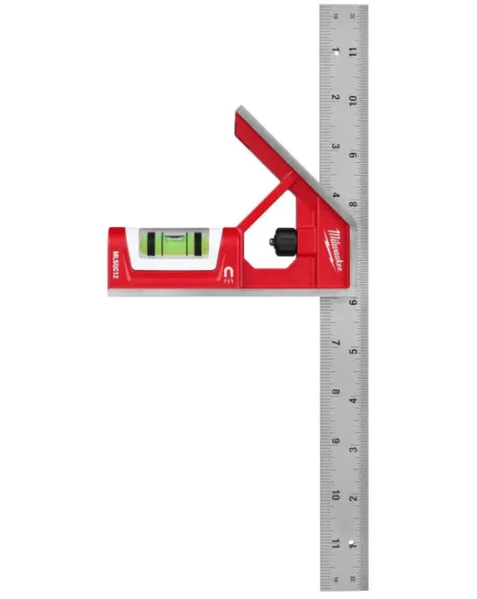 Milwaukee 12-Inch Magnetic Combination Square – Precision Layout & Marking Tool for Metal and Woodworking Milwaukee 12-Inch Magnetic Combination Square – Precision Layout & Marking Tool for Metal and Woodworking