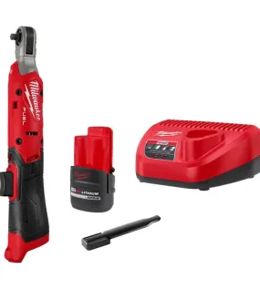Milwaukee M12 FUEL 1/4 in. Cordless Ratchet Kit
