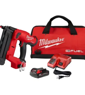 Milwaukee M18 FUEL 18 Gauge Cordless Brad Nailer Kit