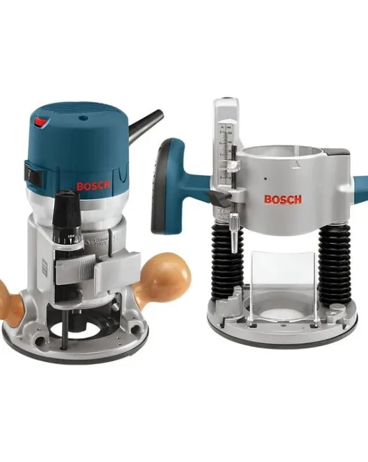 Bosch 2.25 HP Plunge & Fixed-Base Router Combo Kit Bosch 2.25 HP Plunge & Fixed-Base Router Combo Kit