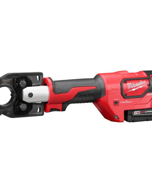 Milwaukee M18 FORCE LOGIC 600 MCM Crimper Kit with 750 MCM Expanded Jaw – Reconditioned