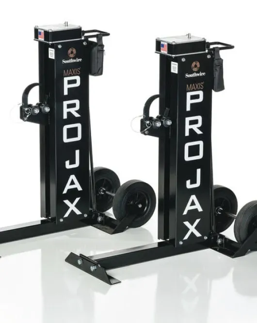 Southwire PRO-JAX 10,000 lb Capacity Portable 72 Inch Reel Stand Pair