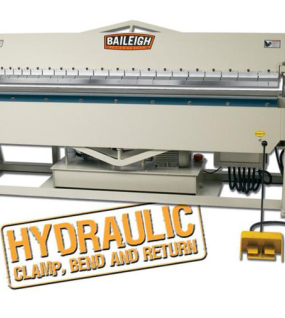 Baileigh BB-9612H 96" Hydraulic Box & Pan Brake – Heavy Duty Sheet Metal Bending Machine