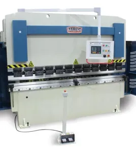 Baileigh BP-11210CNC 112-Ton Hydraulic CNC Press Brake – 8 Ft Industrial Sheet Metal Bending Machine