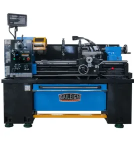 Baileigh PL-1440E-1 14 x 40 Gear Head Metal Lathe – 230V 1 Phase Heavy-Duty Industrial Precision Lathe