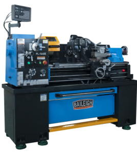 Baileigh PL-1440E-1 14 x 40 Gear Head Metal Lathe – 230V 1 Phase Heavy-Duty Industrial Precision Lathe