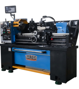 Baileigh PL-1440E-1 14 x 40 Gear Head Metal Lathe – 230V 1 Phase Heavy-Duty Industrial Precision Lathe