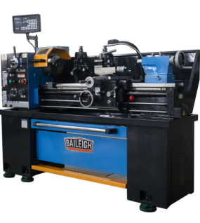 Baileigh PL-1440E-1 14 x 40 Gear Head Metal Lathe – 230V 1 Phase Heavy-Duty Industrial Precision Lathe