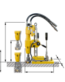 CS Unitec 4" Hydraulic Magnetic Drill – Heavy-Duty Industrial Mag Drill Machine CS Unitec 4" Hydraulic Magnetic Drill – Heavy-Duty Industrial Mag Drill Machine