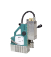 CS Unitec Airbor 2-1/16" Air-Powered Magnetic Drill – Extended Stroke Industrial Mag Drill