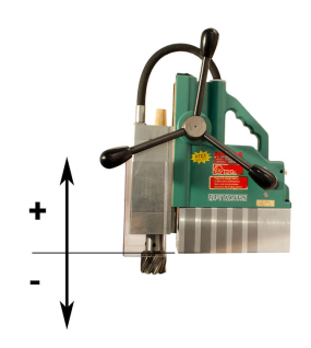CS Unitec Airbor 2-1/16" Air-Powered Magnetic Drill – Extended Stroke Industrial Mag Drill