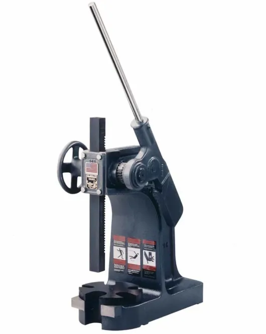 Dake 1-1/2 Ratchet Lever Arbor Press 3 Ton Heavy-Duty Manual Shop Press Dake 1-1/2 Ratchet Lever Arbor Press 3 Ton Heavy-Duty Manual Shop Press