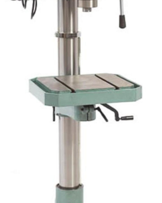 Ellis 2HP Heavy-Duty Drill Press with Power Down Feed & Industrial Variable Speed Performance Ellis 2HP Heavy-Duty Drill Press with Power Down Feed & Industrial Variable Speed Performance
