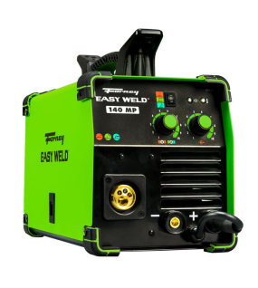 Forney Easy Weld 140 Multi-Process Welder – MIG, Flux-Core & DC TIG Welding Machine