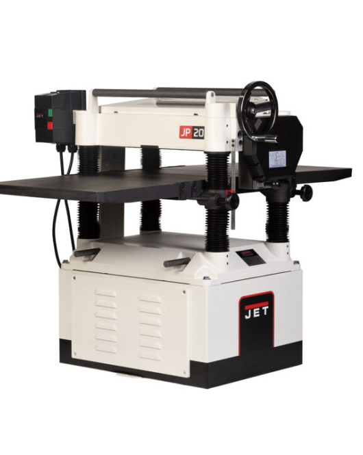 JET 20" Helical Head Planer – 5HP 1PH Heavy-Duty Wood Thickness Planer (Black Series) JET 20" Helical Head Planer – 5HP 1PH Heavy-Duty Wood Thickness Planer (Black Series)