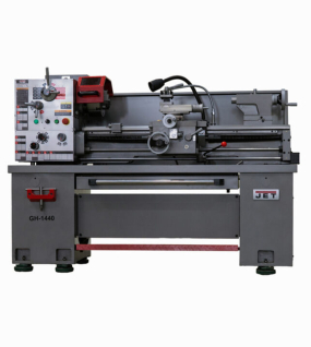 JET GH-1440-3 14 x 40 Gear Head Lathe with Acu-Rite 203 DRO & Taper Attachment Kit – Industrial Precision Metal Lathe