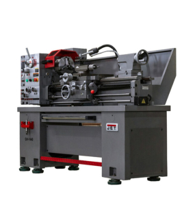 JET GH-1440-3 14 x 40 Gear Head Lathe with Acu-Rite 203 DRO & Taper Attachment Kit – Industrial Precision Metal Lathe