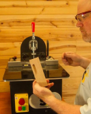 Safety Speed Mfg Tabletop Pocket Screw Machine for Precision Cabinet & Woodworking Joinery