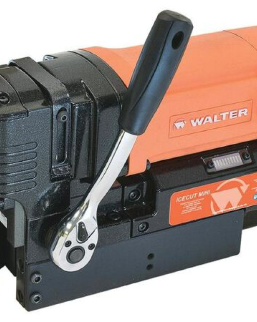 Walter ICECUT MINI Low Profile Magnetic Drilling Unit with Compact Heavy-Duty Metal Cutting Performance Walter ICECUT MINI Low Profile Magnetic Drilling Unit with Compact Heavy-Duty Metal Cutting Performance