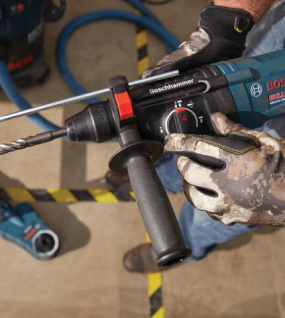 Bosch 18V EC SDS-PLUS Bulldog 1 Inch Rotary Hammer Kit
