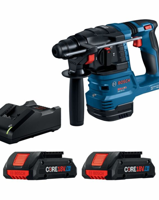 Bosch 18V SDS-PLUS Bulldog 3/4 Inch Rotary Hammer Kit Factory Reconditioned