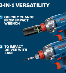 Bosch 18V Two-In-One Impact Driver Kit Factory Reconditioned