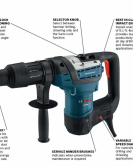 Bosch Reconditioned 1-9/16 Inch SDS-Max Rotary Hammer Bosch Reconditioned 1-9/16 Inch SDS-Max Rotary Hammer