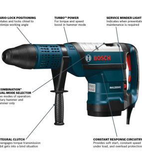 Bosch SDS-Max Combination Rotary Hammer Factory Reconditioned