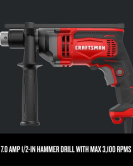 CRAFTSMAN 7 Amp 1/2 Inch Hammer Drill CRAFTSMAN 7 Amp 1/2 Inch Hammer Drill