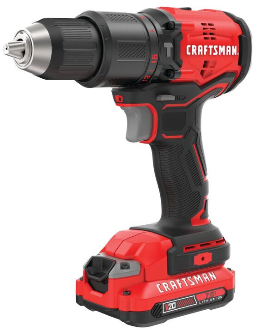 CRAFTSMAN V20 Brushless 1/2 Inch Hammer Drill Kit CRAFTSMAN V20 Brushless 1/2 Inch Hammer Drill Kit