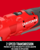 CRAFTSMAN V20 Cordless 3/8 Inch Right Angle Drill Bare Tool CRAFTSMAN V20 Cordless 3/8 Inch Right Angle Drill Bare Tool